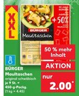 Maultaschen Angebote von BÜRGER bei Kaufland Augsburg für 2,00 €