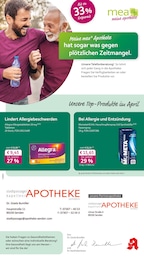 Aktueller mea - meine apotheke Apotheken Prospekt für Senden: Unsere April-Angebote mit 4} Seiten, 01.04.2026 - 30.04.2026