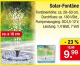 Solar-Fontäne bei Zimmermann im Holtgast Prospekt für 9,99 €