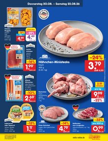 Grillfleisch im aktuellen Netto Marken-Discount Prospekt (Rostock) Grillfleisch im Netto Marken-Discount Prospekt "Aktuelle Angebote" mit 69 Seiten (Rostock)