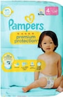 Couches T4 premium protection - Pampers en promo chez Monoprix Chalon-sur-Saône à 13,14 €