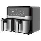 MASTERPRO Heißluftfritteuse Doppelbehälter BGMP-9178-BK im POCO Prospekt MASTERPRO Heißluftfritteuse Doppelbehälter BGMP-9178-BK von im aktuellen POCO Prospekt für 69,99 €