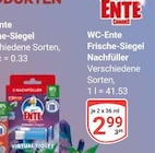Aktuelle Ente Angebote bei GLOBUS in Krefeld Aktuelles WC-Ente Frische-Siegel Nachfüller Angebot bei GLOBUS in Krefeld ab 3,95 €