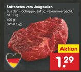 Aktuelle Braten Angebote bei Netto Marken-Discount in Koblenz Aktuelles Saftbraten vom Jungbullen Angebot bei Netto Marken-Discount in Koblenz ab 1,29 €