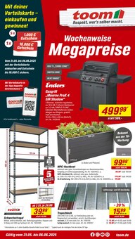 Gasgrill im toom Baumarkt Prospekt "Respekt, wer's selber macht." mit 18 Seiten (Wiesbaden)