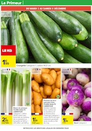 Prix et réduction Courgette dans le prospectus Carrefour en cours Offre Courgette dans le catalogue Carrefour du moment à la page 38