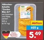 Hähnchen-Schnitte "Cordon Bleu Art" im Angebot bei Netto Marken-Discount in Wermelskirchen Hähnchen-Schnitte "Cordon Bleu Art" Angebote bei Netto Marken-Discount Wermelskirchen für 5,49 €