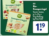 Knusperriegel Kirsch-Mandel Angebote von Bio bei ALDI SÜD Aachen für 1,19 €