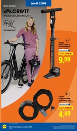 Offre Antivol Vélo dans le catalogue Lidl du moment à la page 54