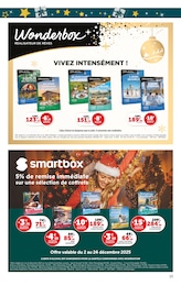 Offre Wonderbox dans le catalogue Super U du moment à la page 15