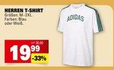 Herren T-Shirt Blau Angebote von Adidas bei E center Mainz für 19,99 €