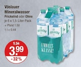 Mineralwasser Prickelnd von Vöslauer im aktuellen V-Markt Prospekt für 3,99 €