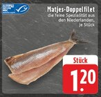 Matjes-Doppelfilet im Angebot bei E center in Leverkusen Matjes-Doppelfilet Angebote bei E center Leverkusen für 1,20 €