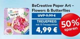 Paper Art - Flowers & Butterflies im Angebot bei EDEKA in Augsburg Paper Art - Flowers & Butterflies Angebote von BeCreative bei EDEKA Augsburg für 4,99 €