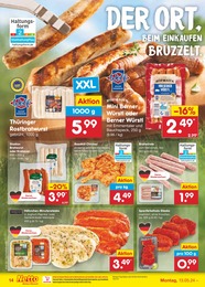 Bratwurst Angebot im aktuellen Netto Marken-Discount Prospekt auf Seite 14