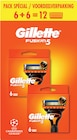 Lames Fusion 6+6 - GILLETTE à 25,41 € dans le catalogue Intermarché Hyper