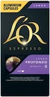 Promo CAPSULES DE CAFÉ LUNGO PROFONDO INTENSITÉ 8 à 2,03 € dans le catalogue Intermarché à Cluses