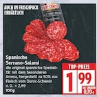 Spanische Serrano-Salami von El Pozo im aktuellen EDEKA Prospekt