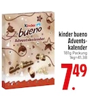 Bueno Adventskalender von Kinder im aktuellen EDEKA Prospekt für 7,49 €