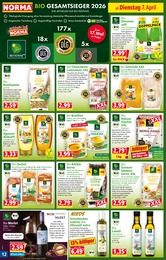 Leinöl Angebot im aktuellen Norma Prospekt auf Seite 12