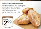 GLOBUS Bendorf - Elsässer Brötchen Angebot im Prospekt Elsässer Brötchen bei GLOBUS im Bendorf Prospekt für 2,99 €