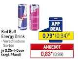 Energy Drink im Angebot bei METRO in Norderstedt Energy Drink Angebote von Red Bull bei METRO Norderstedt für 0,94 €