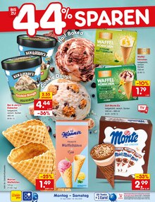 Eis im Netto Marken-Discount Prospekt "Aktuelle Angebote" mit 61 Seiten (Nürnberg)