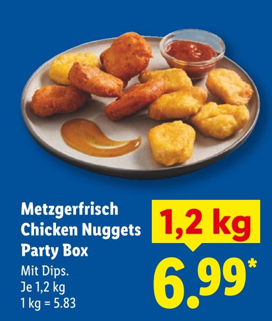 Chicken Nuggets Party Box