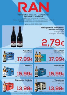 Bier im aktuellen RAN Prospekt (Nürtingen) Bier im RAN Prospekt "RAN" mit 2 Seiten (Nürtingen)