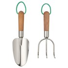Gartengerät 2er-Set Birke/Edelstahl groß Angebote von LÄRKAR bei IKEA Kamen für 9,99 €