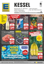 EDEKA Prospekt für Oberhausen: "Aktuelle Angebote", 28 Seiten, 27.12.2024 - 04.01.2025