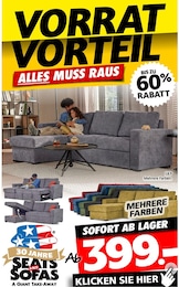 Seats and Sofas Prospekt für Kempen: "VORRAT VORTEIL", 1 Seite, 28.02.2025 - 15.03.2025