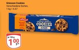 Cookies im Angebot bei GLOBUS in Bruchsal Cookies Angebote von Griesson bei GLOBUS Bruchsal für 1,00 €