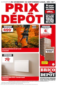 Prospectus Brico Dépôt en cours, "PRIX DÉPÔT", page 1 sur 20