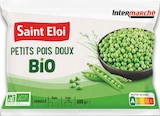 Petits pois doux bio surgelés - SAINT ÉLOI dans le catalogue Intermarché Express