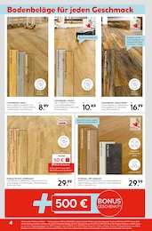 Laminat Angebot & Preis im aktuellen Hellweg Prospekt Laminat Angebot im aktuellen Hellweg Prospekt auf Seite 4