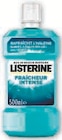 Bain de bouche fraicheur intense - Listerine dans le catalogue Super U