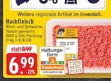 EDEKA - Hackfleisch Angebot im Prospekt Hackfleisch bei EDEKA im Prospekt "" für 6,99 €