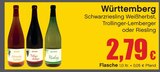 Schwarzriesling Weißherbst Trollinger-Lemberger oder Riesling bei RAN im Prospekt "" für 2,79 €
