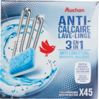 Pastilles anticalcaire lave linge AUCHAN - AUCHAN - Auchan Hypermarché à Libourne Pastilles anticalcaire lave linge AUCHAN - AUCHAN en promo chez Auchan Hypermarché Libourne à 5,39 €