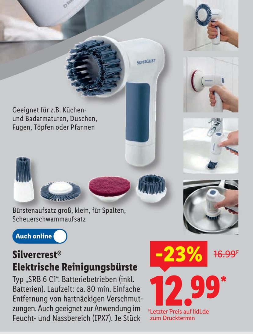 Elektrische Reinigungsbürste