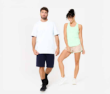 T-Shirt 500 Essentials oder Shorts atmungsaktiv im Decathlon Prospekt T-Shirt 500 Essentials oder Shorts atmungsaktiv von DOMYOS im aktuellen Decathlon Prospekt für 8,99 €