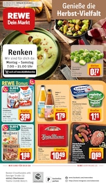 Pizza im REWE Prospekt in Oberhausen Aktueller REWE Prospekt mit Pizza, "Dein Markt", Seite 1