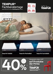 XXXLutz Möbelhäuser Möbel & Einrichtung Prospekt der aktuellen Woche mit 6 Seiten, gültig von 18.08.2025 bis 31.08.2025, in Obernzenn und Umgebung Aktueller XXXLutz Möbelhäuser Möbel & Einrichtung Prospekt in Obernzenn und Umgebung, "TEMPUR Fachberatertage" mit 6 Seiten, 18.08.2025 - 31.08.2025