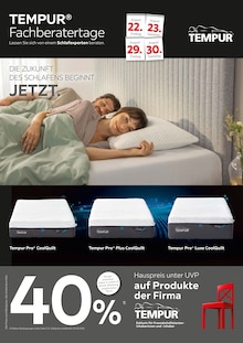 XXXLutz Möbelhäuser Prospekt "TEMPUR Fachberatertage" mit  Seiten (Essen)