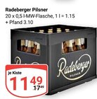 Pilsner im Angebot bei GLOBUS in Bochum Pilsner Angebote von Radeberger bei GLOBUS Bochum für 11,49 €