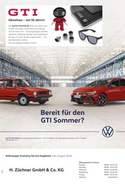 Volkswagen Werkstatt & Auto Prospekt der aktuellen Woche mit 1 Seite, gültig von 01.06.2026 bis 31.08.2026, in Weener und Umgebung Aktueller Volkswagen Werkstatt & Auto Prospekt in Weener und Umgebung, "Mehr Platz. Mehr Möglichkeiten." mit 1 Seite, 01.06.2026 - 31.08.2026