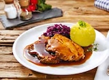 Aktuelles Schweinebraten mit Blaukraut und Kartoffelknödel Angebot bei Segmüller in Mainz ab 6,90 €