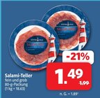 Salami-Teller fein Angebote von Küsten Gold bei Markant Nordwest Lemgo für 1,49 €