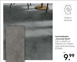 Laminatboden Concrete Dark bei Hellweg im Schwielowsee Prospekt für 9,99 €